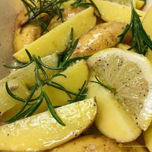 Zitronen-Rosmarin-Kartoffeln