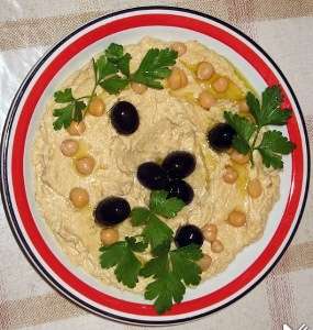 Kichererbsenmus - Hummus bi tahini