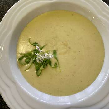 Zitronen-Crème-Suppe
