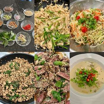 Thai-Menue