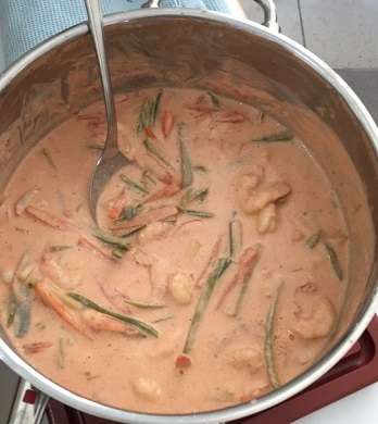 Lechita - kubanische Garnelen mit Kokos